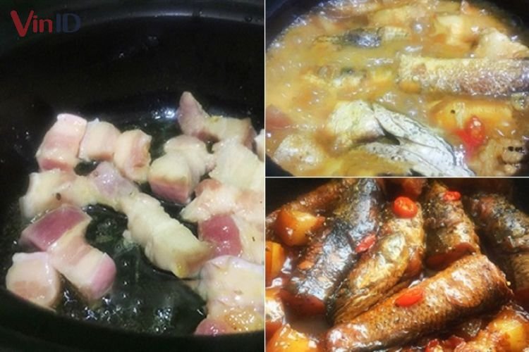 Các bước kho cá lóc
