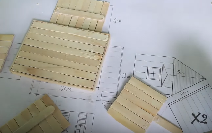 Cách làm mô hình nhà đơn giản bằng que đè lưỡi