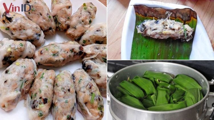 Chả ốc hấp lá chuối dễ chế biến, ăn chuẩn vị