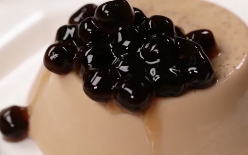 Pudding trà sữa trân châu