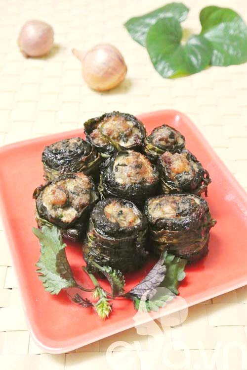 Lươn cuốn lá lốt thơm ngon - 9