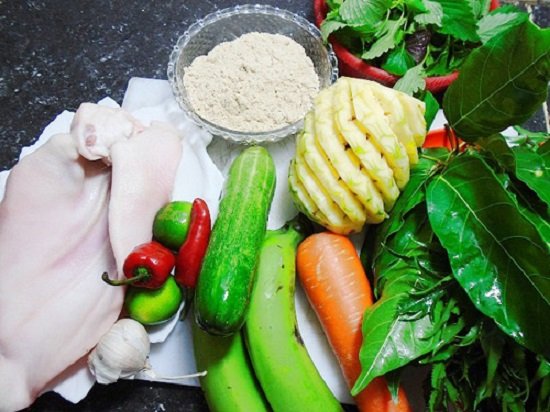 Nem tai cuộn lá sung đơn giản