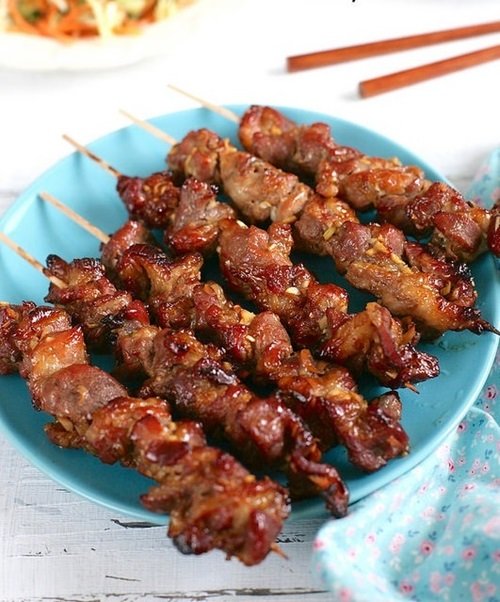 Cách làm thịt xiên nướng ngon mê ly, ăn là ghiền - 6