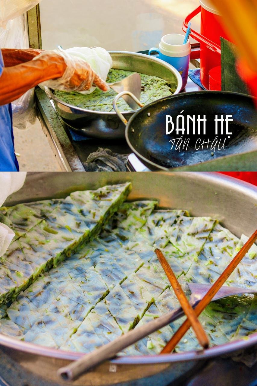 Thơm ngon với món bánh hẹ vùng biên Tân Châu - An Giang - 3