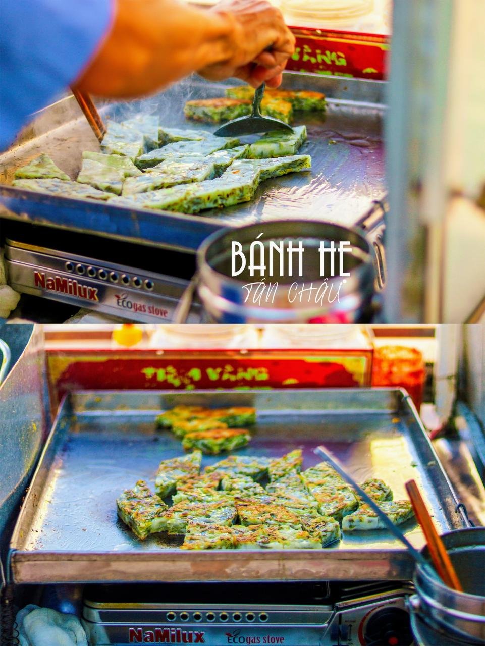 Thơm ngon với món bánh hẹ vùng biên Tân Châu - An Giang - 5