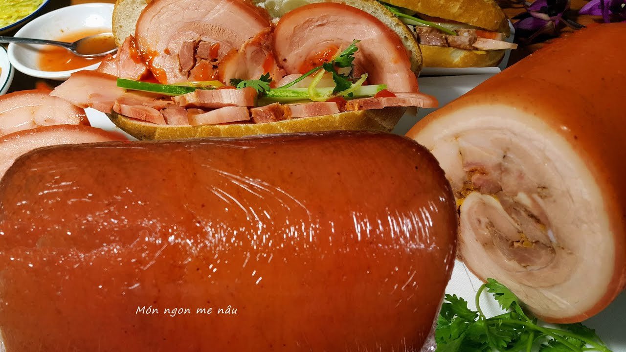 cách làm thịt ba chỉ cuộn hấp