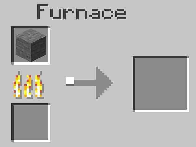 Làm nóng lại đá trong Minecraft