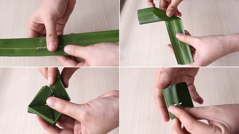 Làm phần nắp hộp trên của khuôn bánh Làm phần nắp hộp trên của khuôn bánh