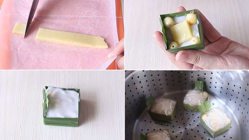 Hấp bánh su sê Huế Hấp bánh su sê Huế