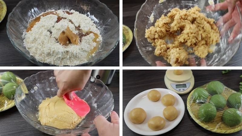 Làm vỏ bánh Làm vỏ bánh
