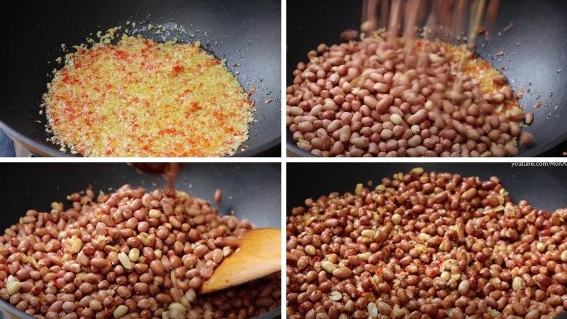 Phi tỏi, rang đậu phộng Phi tỏi, rang đậu phộng