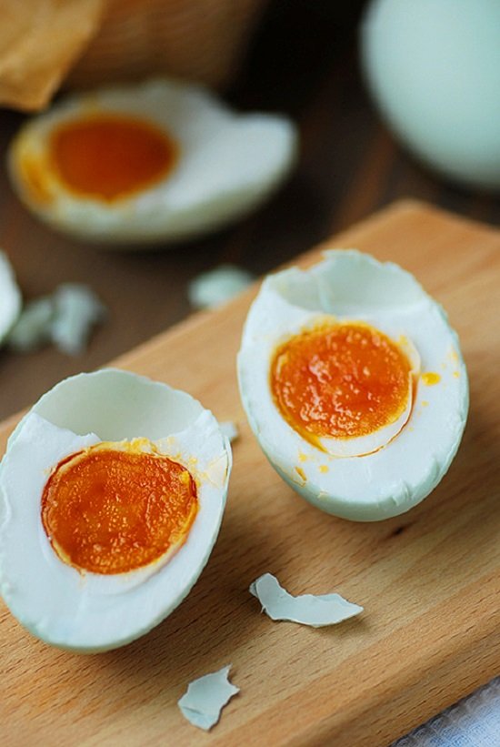 trứng muối khô - cách làm trứng muối