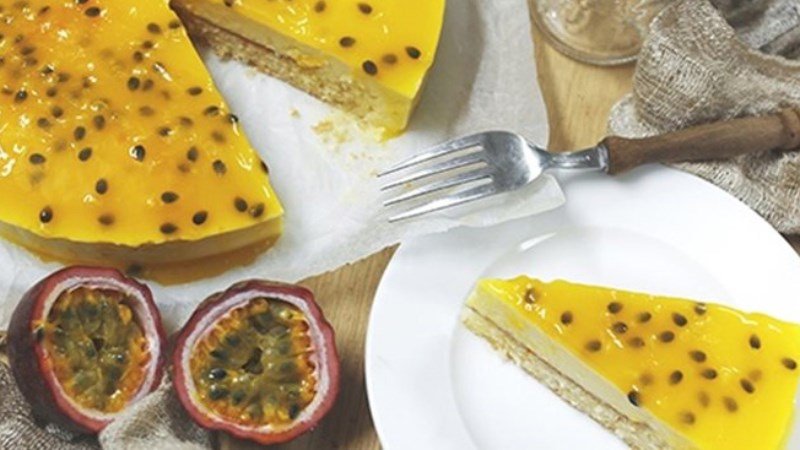 Cheesecake oreo chanh dây