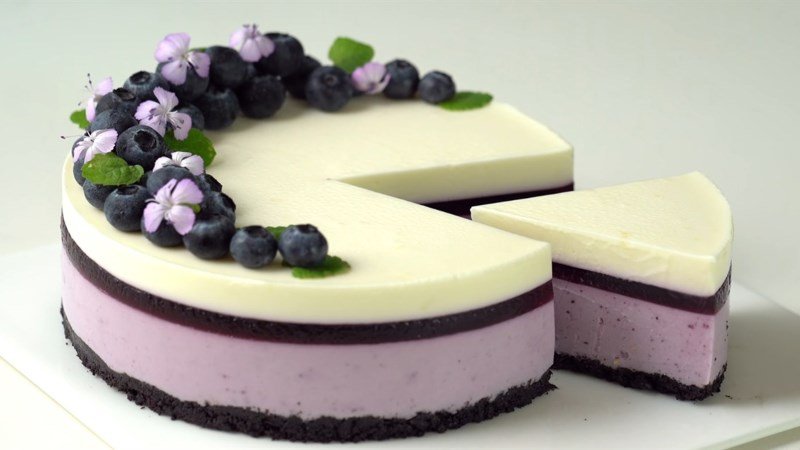 Cheesecake oreo blueberry
