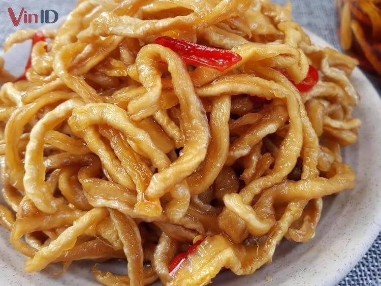 Thành phẩm món củ cải ngâm nước mắm