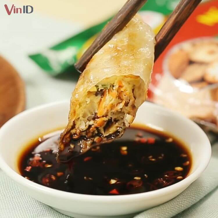 Nem chay thập cẩm đã sẵn sàng chờ bạn thưởng thức