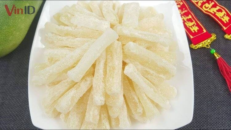Món mứt bí đao đẹp mắt, dễ làm Món mứt bí đao đẹp mắt, dễ làm