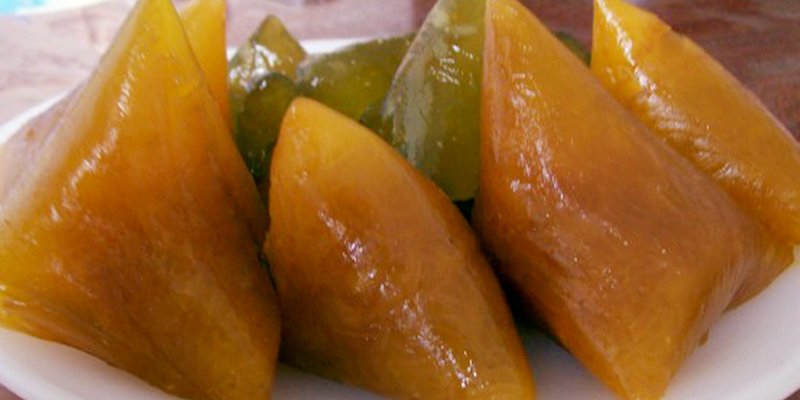 Cách làm bánh gio chấm mật