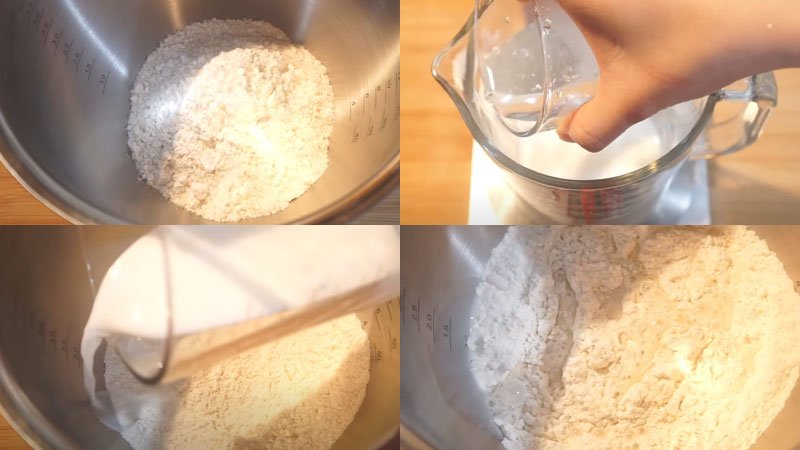 Trộn bột Trộn bột