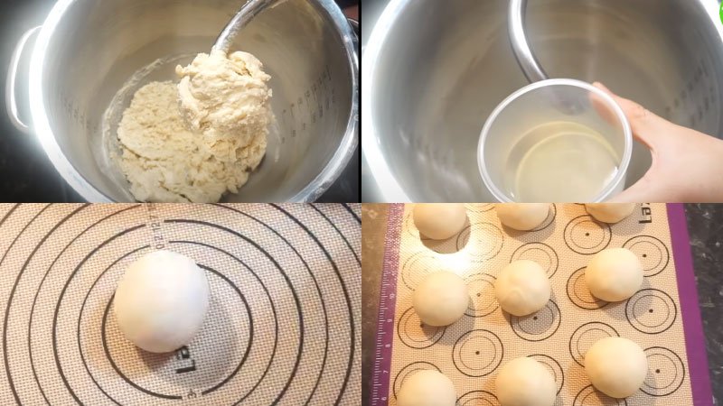 Nhồi bột và tạo hình Nhồi bột và tạo hình