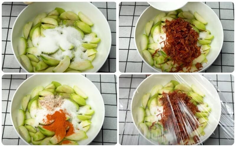 Làm cóc dầm khô bò Làm cóc dầm khô bò