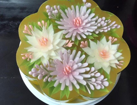 Cách làm thạch rau câu 3D