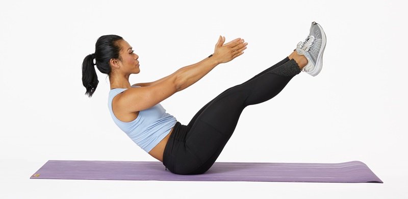 Giảm cân đốt mỡ bụng hiệu quả với 30 phút tập thể dục cùng động tác JackKnife Sit Up