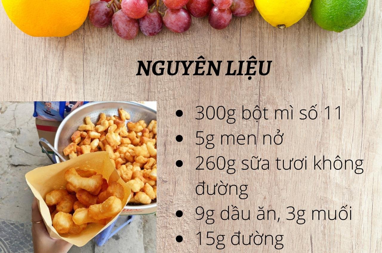 Cách làm quẩy nóng mềm
