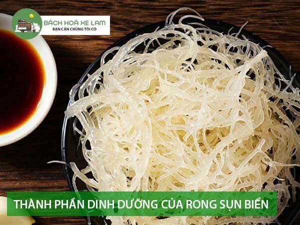 ThÃ nh pháº§n dinh dÆ°á»¡ng cá»§a rong sá»¥n biá»ƒn