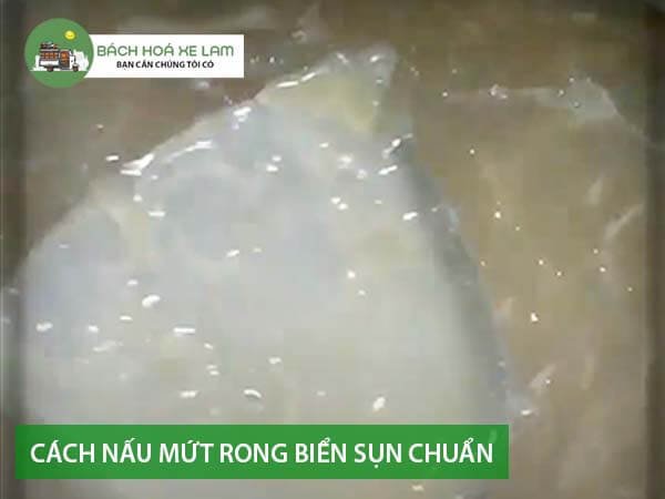 CÃ¡c bÆ°á»›c lÃ m má»©t rong sá»¥n biá»ƒn táº¡i nhÃ 