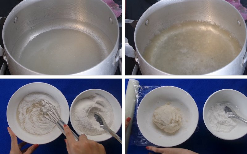 Làm vỏ bánh trung thu dẻo Làm vỏ bánh trung thu dẻo