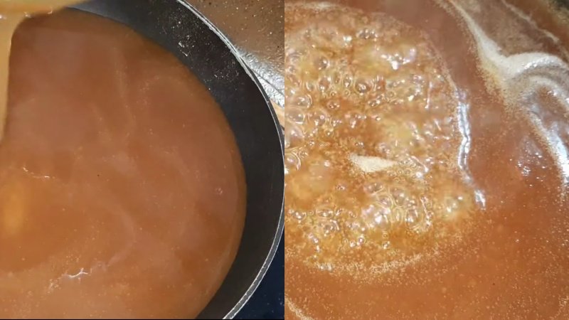 Ngào nước cốt me Ngào nước cốt me