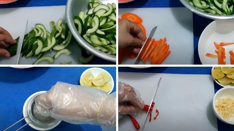 Sơ chế nguyên liệu