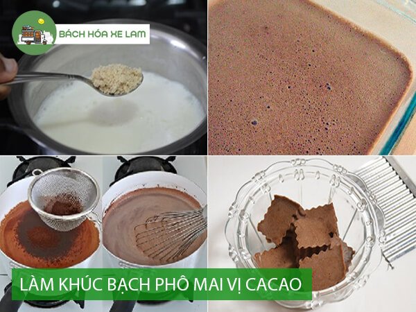 NguyÃªn liá»‡u lÃ m khÃºc báº¡ch phÃ´ mai