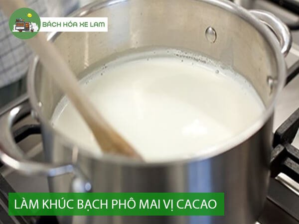 CÃ´ng thá»©c lÃ m tháº¡ch khÃºc báº¡ch phÃ´ mai