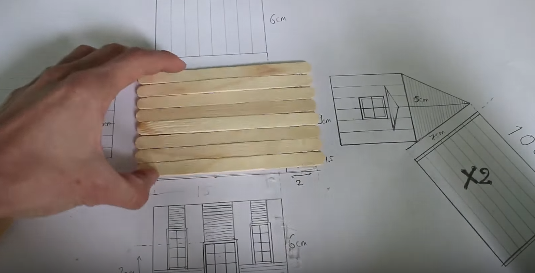 Cách làm mô hình nhà đơn giản bằng que đè lưỡi