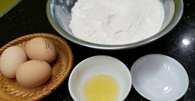 Nguyên liệu làm sợi mì tươi