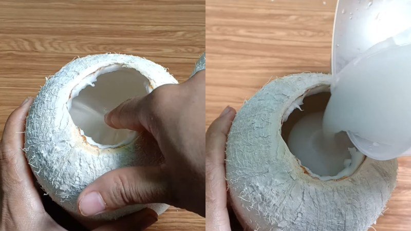 Rót rau câu nước cốt dừa