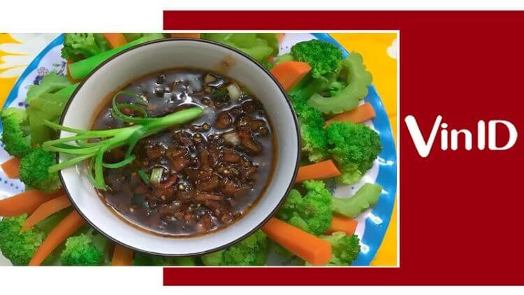 Rau củ luộc chấm kho quẹt ăn cực nghiện Rau củ luộc chấm kho quẹt ăn cực nghiện