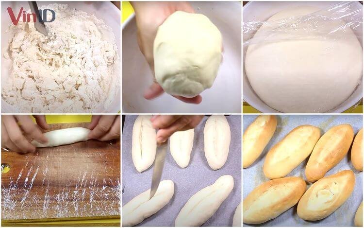Các bước làm bánh mì đặc ruột Các bước làm bánh mì đặc ruột