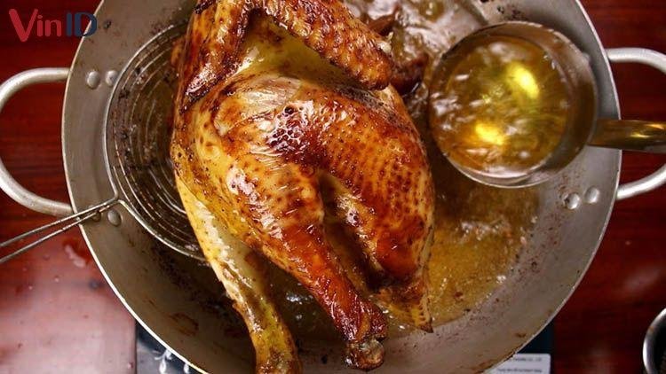 Chiên vàng đều các mặt