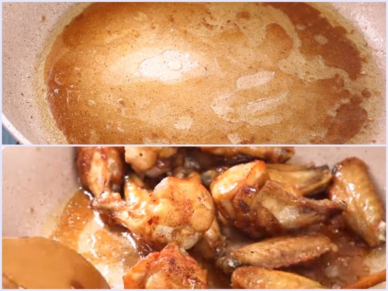 Chiên gà với nước mắm