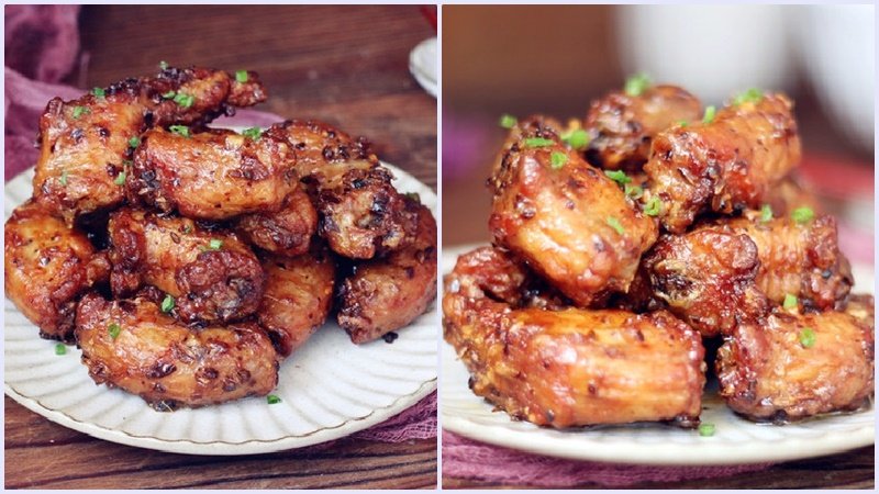Cổ gà chiên giòn sốt ngũ vị