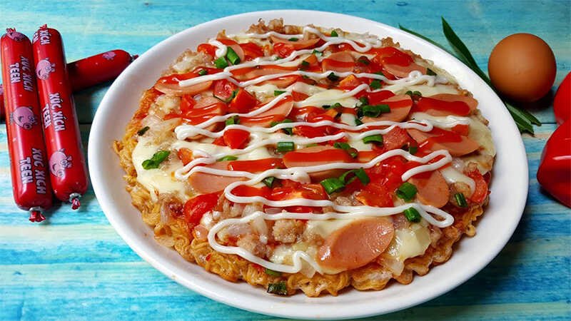 Pizza mì gói