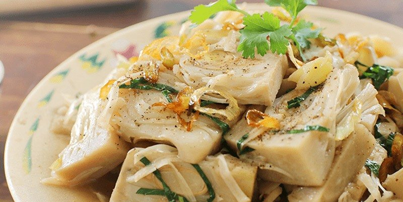 Mít kho chay thành phẩm thơm, đậm vị