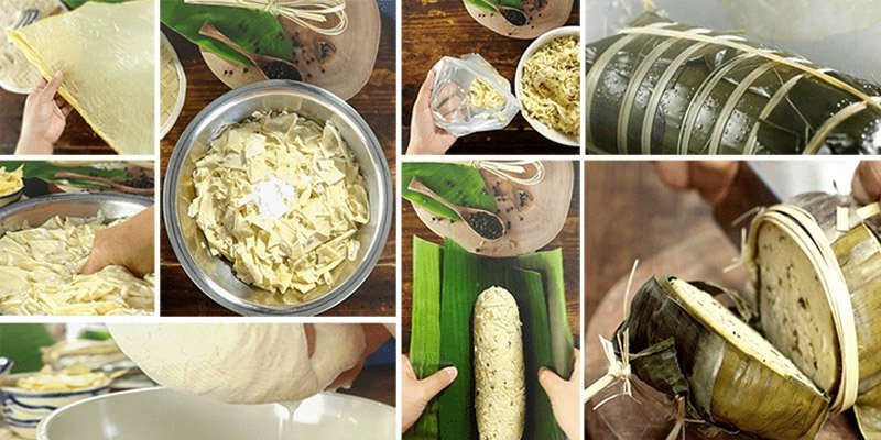 hướng dẫn chi tiết làm chả lụa cay bằng tàu hủ ky