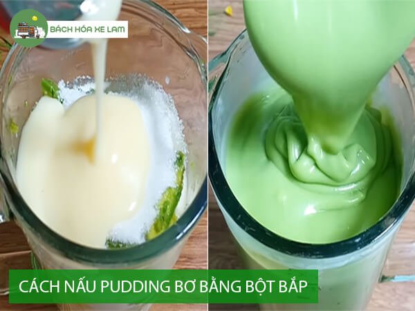 CÃ´ng thá»©c lÃ m pudding bÆ¡ ngon