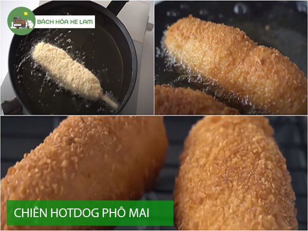 CÃ¡ch lÃ m bÃ¡nh hotdog phÃ´ mai hÃ n quá»‘c