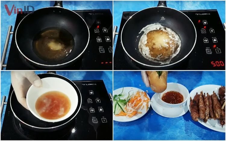 Các bước làm nước sốt bánh mì thịt nướng Các bước làm nước sốt bánh mì thịt nướng