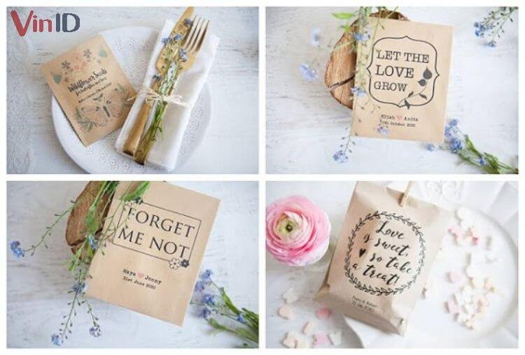 Cách gói quà vintage mộc mạc, đơn giản